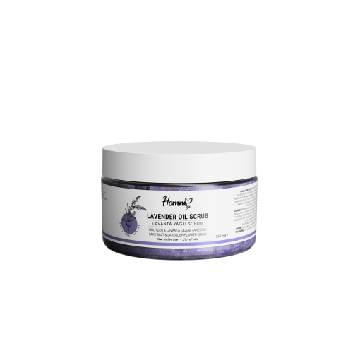   HOMM LIFE LAVANTA YAĞLI BİTKİ TANECİKLİ SCRUB 250 ML